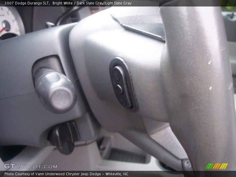 Bright White / Dark Slate Gray/Light Slate Gray 2007 Dodge Durango SLT
