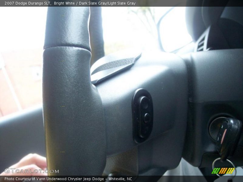 Bright White / Dark Slate Gray/Light Slate Gray 2007 Dodge Durango SLT