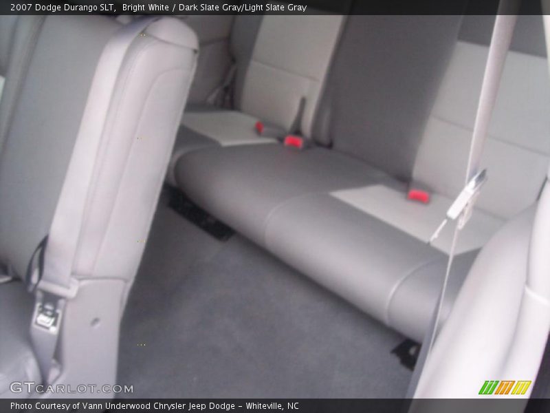 Bright White / Dark Slate Gray/Light Slate Gray 2007 Dodge Durango SLT