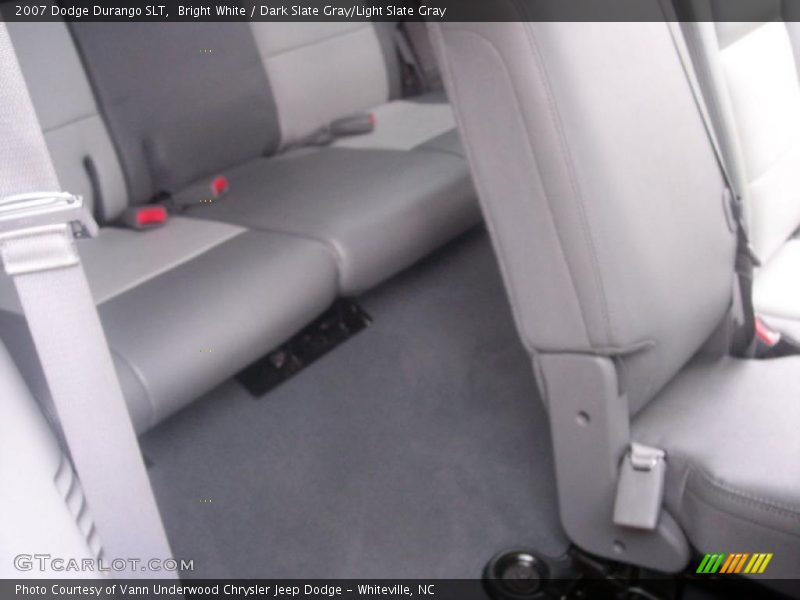 Bright White / Dark Slate Gray/Light Slate Gray 2007 Dodge Durango SLT