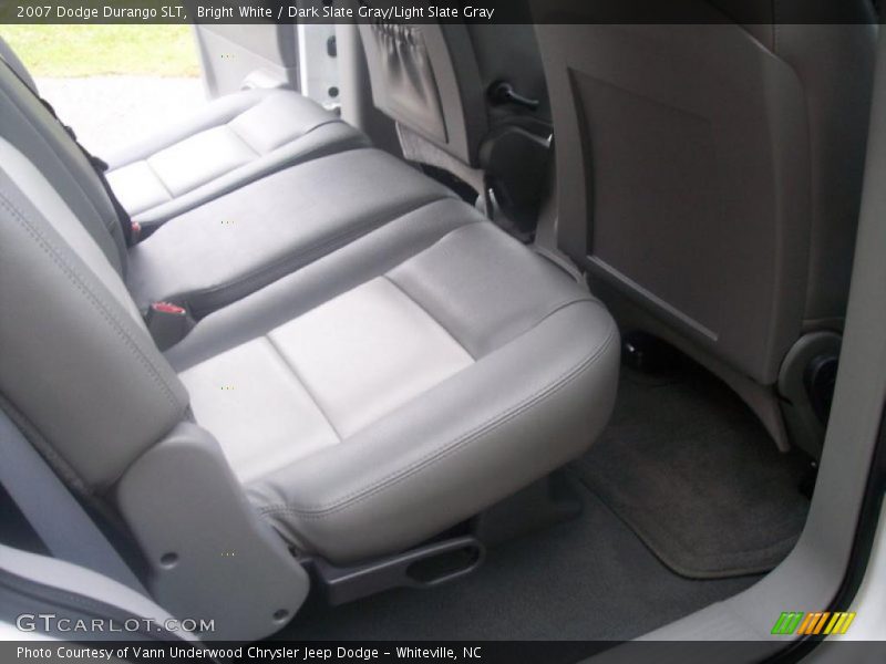 Bright White / Dark Slate Gray/Light Slate Gray 2007 Dodge Durango SLT