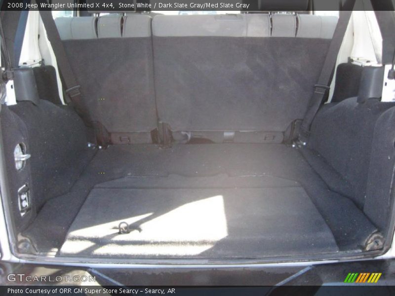 Stone White / Dark Slate Gray/Med Slate Gray 2008 Jeep Wrangler Unlimited X 4x4