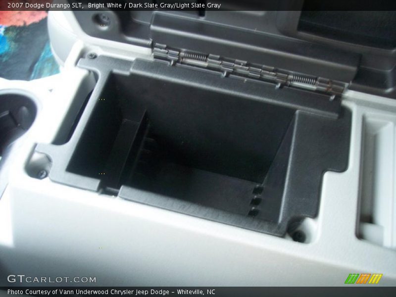 Bright White / Dark Slate Gray/Light Slate Gray 2007 Dodge Durango SLT