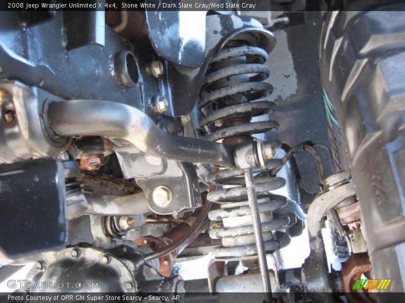Stone White / Dark Slate Gray/Med Slate Gray 2008 Jeep Wrangler Unlimited X 4x4