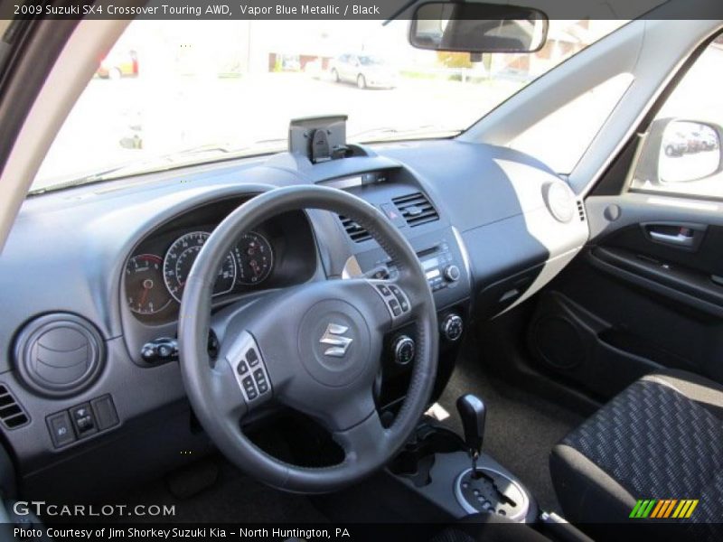  2009 SX4 Crossover Touring AWD Black Interior