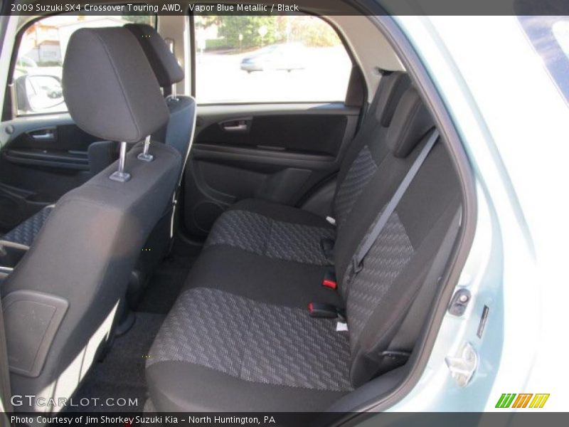  2009 SX4 Crossover Touring AWD Black Interior