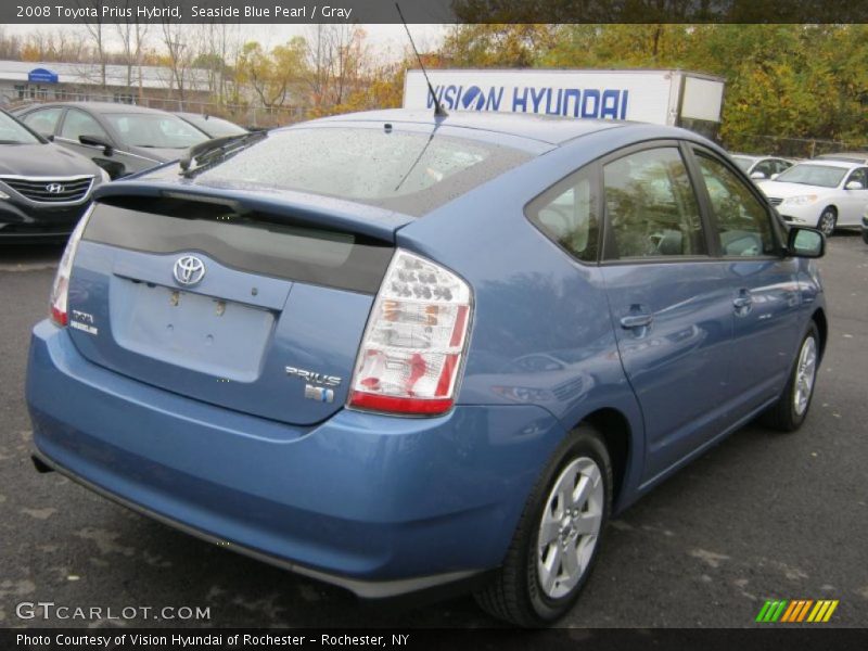 Seaside Blue Pearl / Gray 2008 Toyota Prius Hybrid