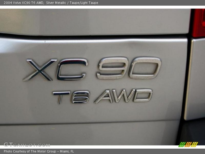 Silver Metallic / Taupe/Light Taupe 2004 Volvo XC90 T6 AWD