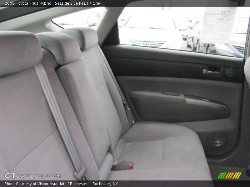 Seaside Blue Pearl / Gray 2008 Toyota Prius Hybrid