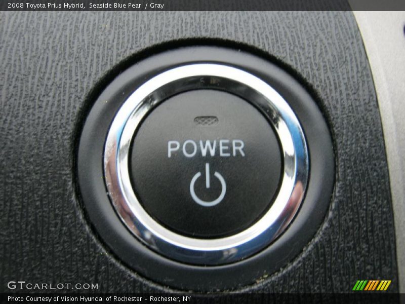 Seaside Blue Pearl / Gray 2008 Toyota Prius Hybrid