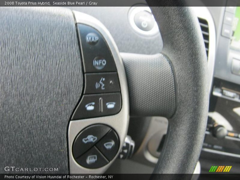 Seaside Blue Pearl / Gray 2008 Toyota Prius Hybrid