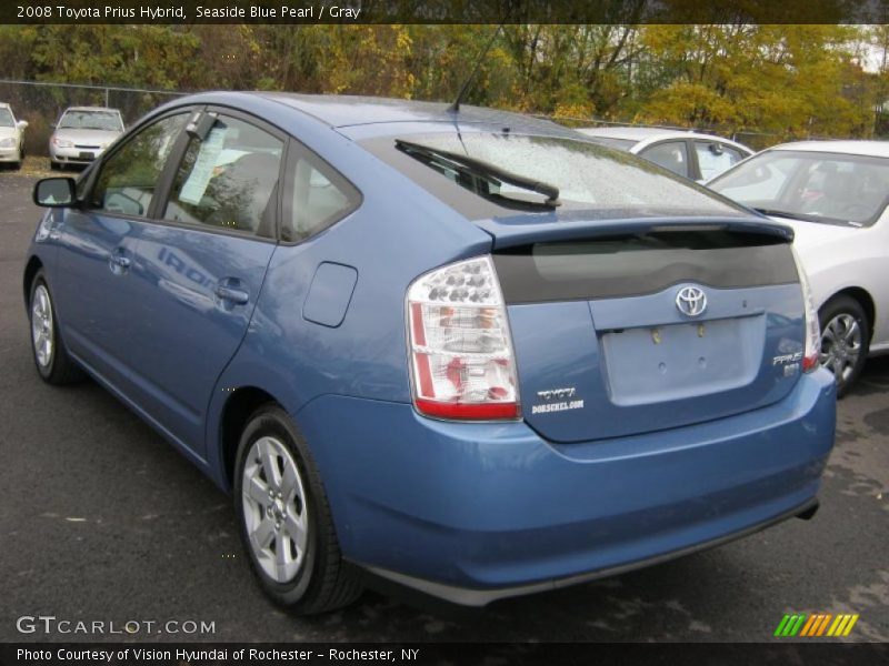 Seaside Blue Pearl / Gray 2008 Toyota Prius Hybrid