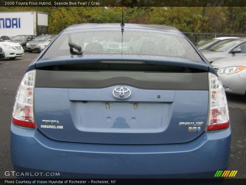 Seaside Blue Pearl / Gray 2008 Toyota Prius Hybrid