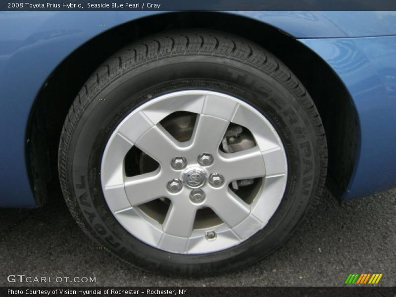 Seaside Blue Pearl / Gray 2008 Toyota Prius Hybrid