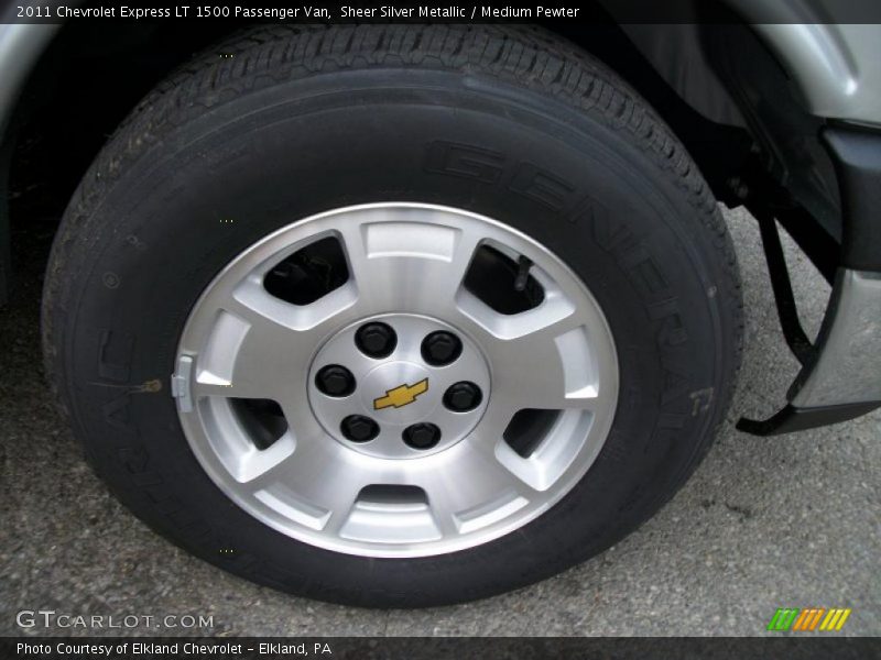  2011 Express LT 1500 Passenger Van Wheel