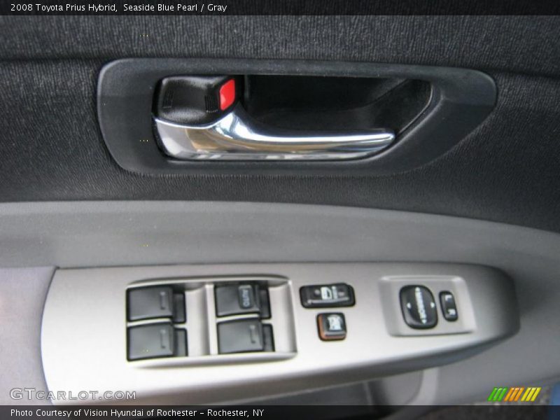 Seaside Blue Pearl / Gray 2008 Toyota Prius Hybrid