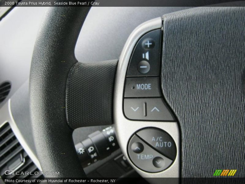 Seaside Blue Pearl / Gray 2008 Toyota Prius Hybrid