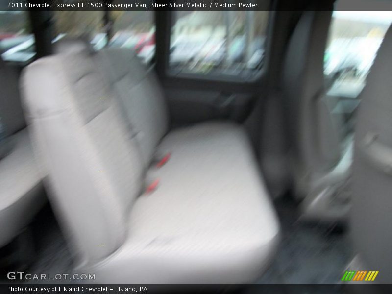 Sheer Silver Metallic / Medium Pewter 2011 Chevrolet Express LT 1500 Passenger Van