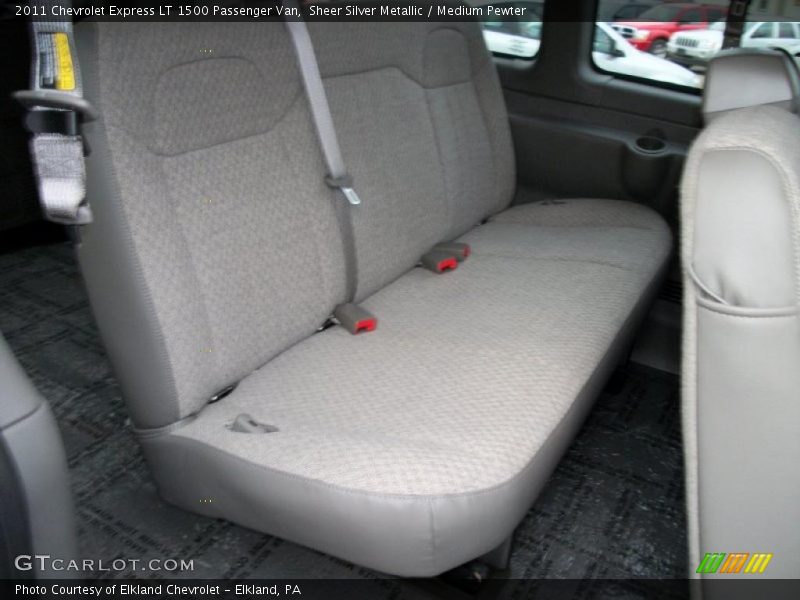 Sheer Silver Metallic / Medium Pewter 2011 Chevrolet Express LT 1500 Passenger Van