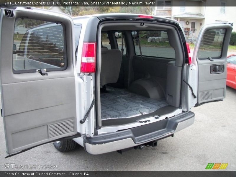 Sheer Silver Metallic / Medium Pewter 2011 Chevrolet Express LT 1500 Passenger Van