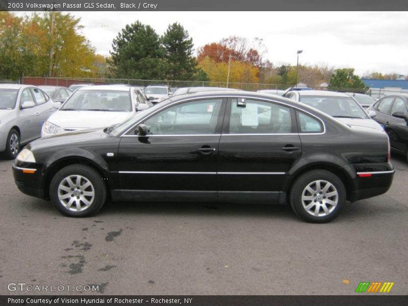 Black / Grey 2003 Volkswagen Passat GLS Sedan