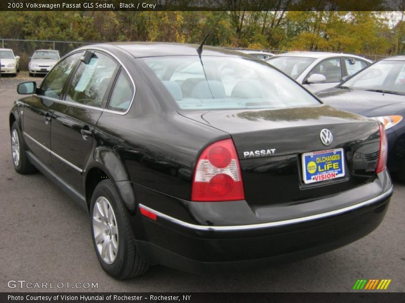 Black / Grey 2003 Volkswagen Passat GLS Sedan