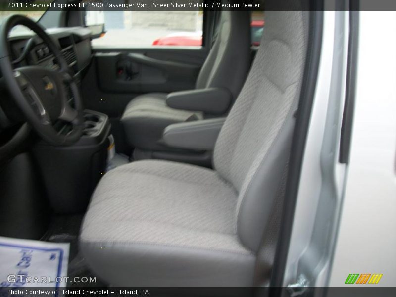 Sheer Silver Metallic / Medium Pewter 2011 Chevrolet Express LT 1500 Passenger Van