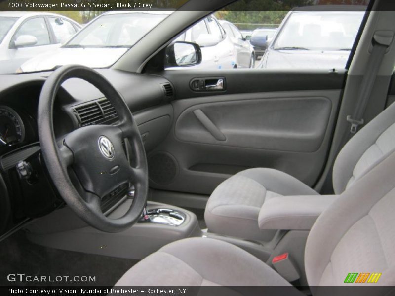 Black / Grey 2003 Volkswagen Passat GLS Sedan