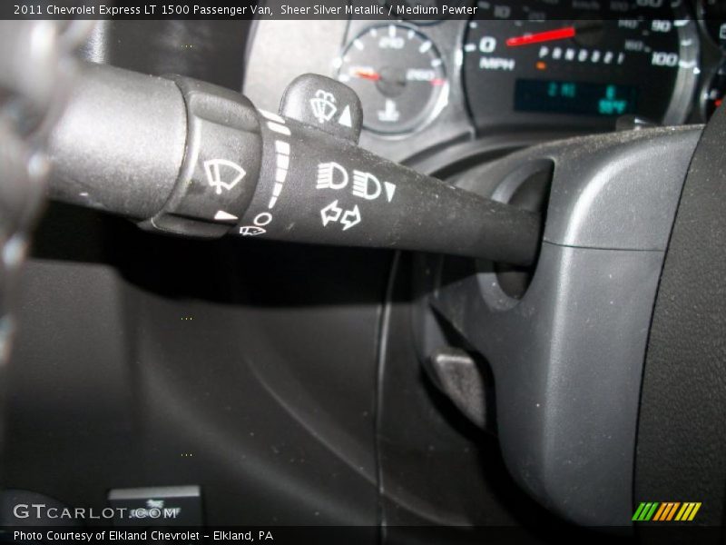 Controls of 2011 Express LT 1500 Passenger Van