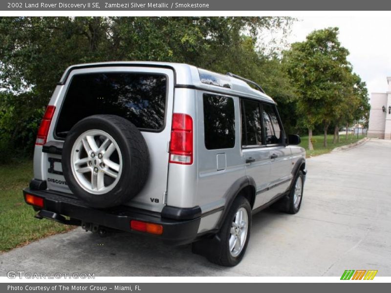 Zambezi Silver Metallic / Smokestone 2002 Land Rover Discovery II SE