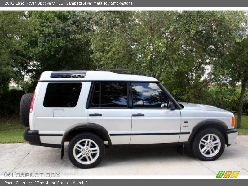  2002 Discovery II SE Zambezi Silver Metallic