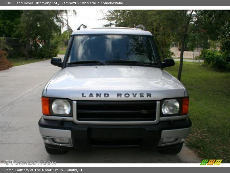 Zambezi Silver Metallic / Smokestone 2002 Land Rover Discovery II SE