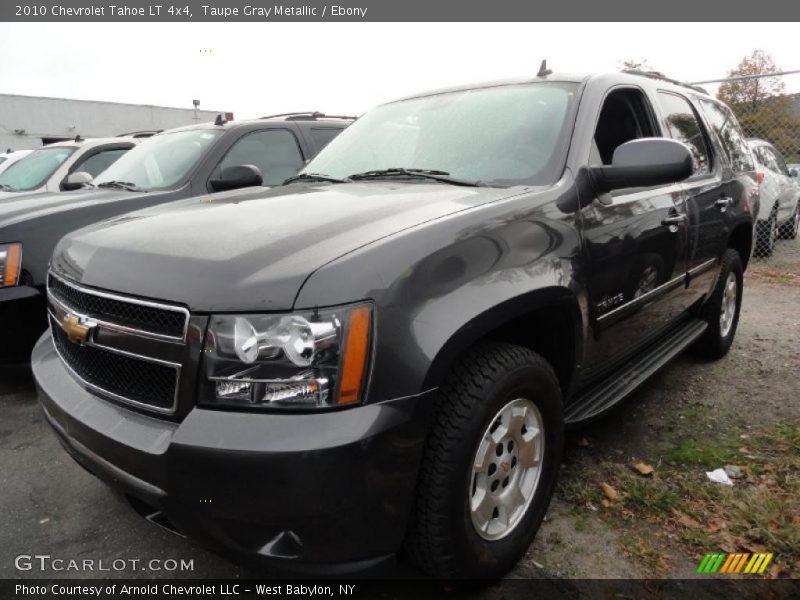 Taupe Gray Metallic / Ebony 2010 Chevrolet Tahoe LT 4x4