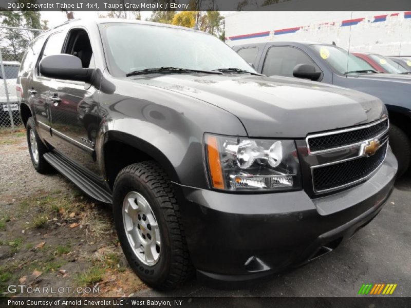 Taupe Gray Metallic / Ebony 2010 Chevrolet Tahoe LT 4x4