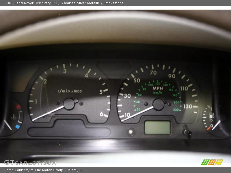  2002 Discovery II SE SE Gauges
