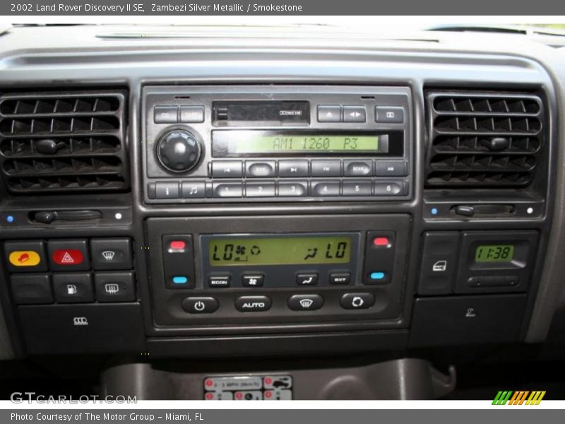 Controls of 2002 Discovery II SE