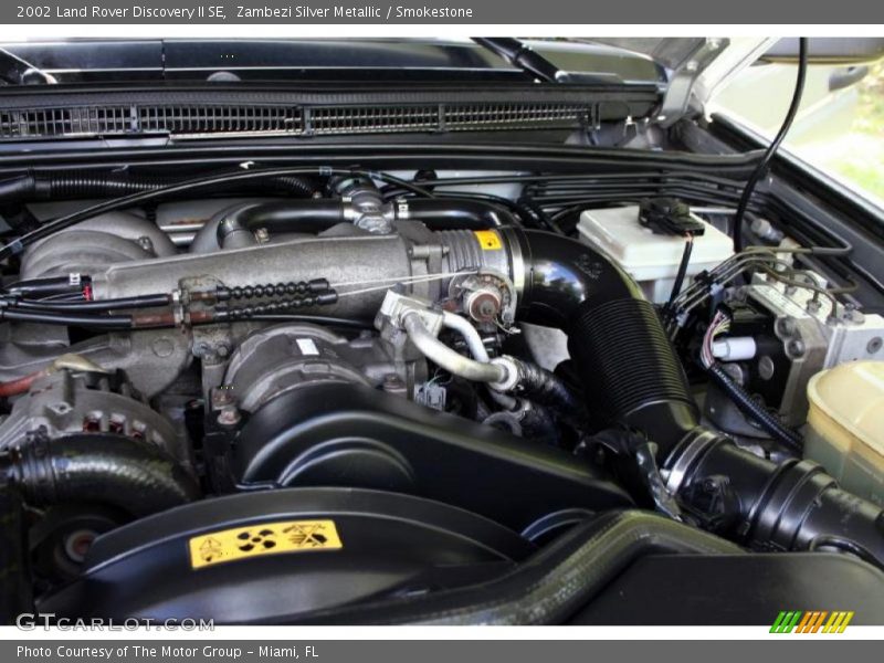  2002 Discovery II SE Engine - 4.0 Liter OHV 16-Valve V8