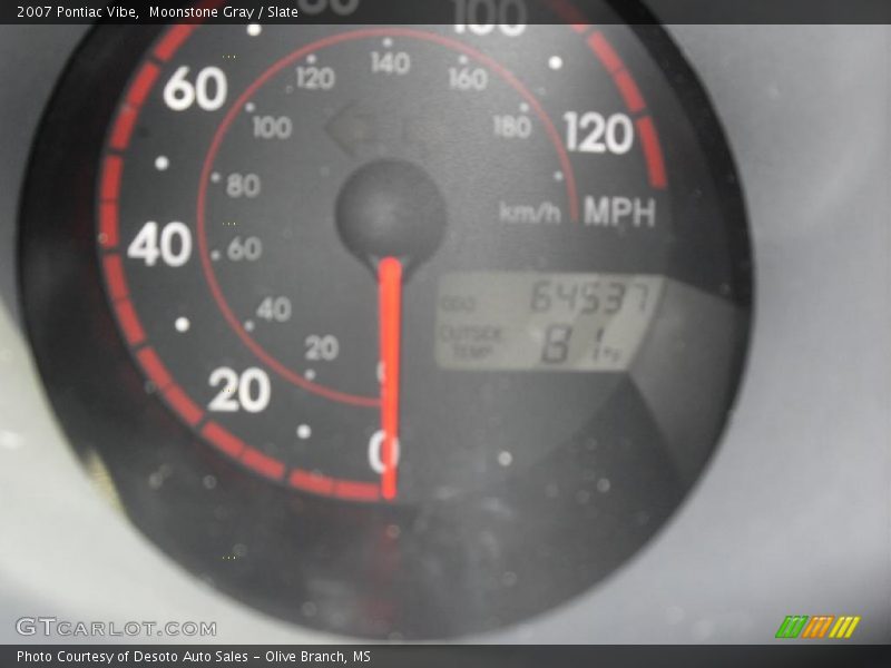 Moonstone Gray / Slate 2007 Pontiac Vibe