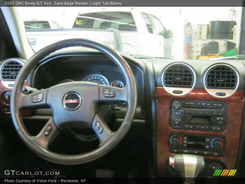 Sand Beige Metallic / Light Tan/Ebony 2007 GMC Envoy SLT 4x4