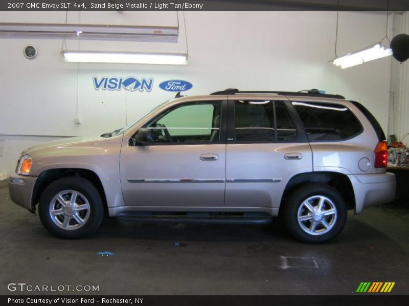 Sand Beige Metallic / Light Tan/Ebony 2007 GMC Envoy SLT 4x4