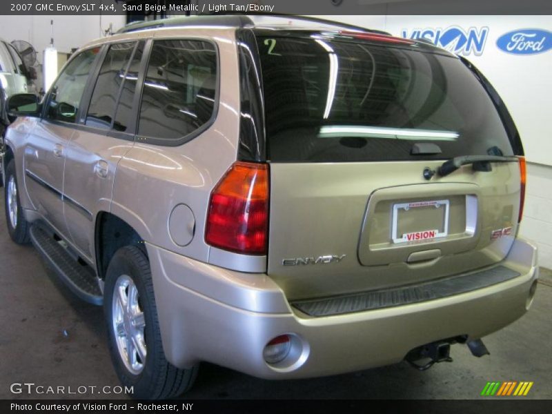 Sand Beige Metallic / Light Tan/Ebony 2007 GMC Envoy SLT 4x4