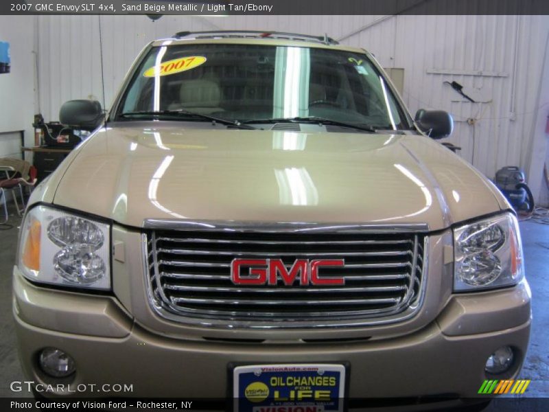 Sand Beige Metallic / Light Tan/Ebony 2007 GMC Envoy SLT 4x4