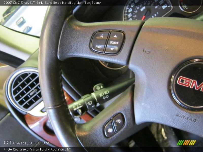 Sand Beige Metallic / Light Tan/Ebony 2007 GMC Envoy SLT 4x4