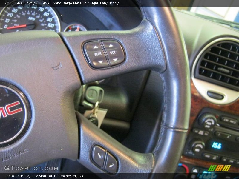 Sand Beige Metallic / Light Tan/Ebony 2007 GMC Envoy SLT 4x4