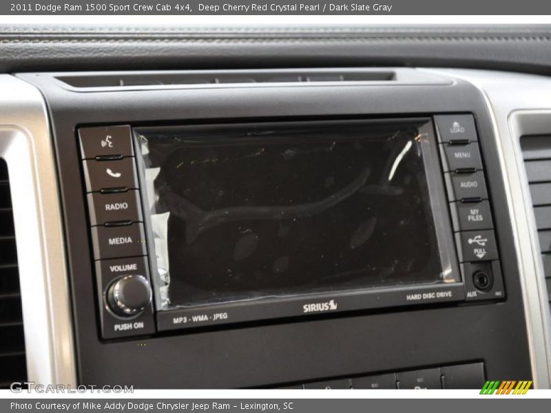 Deep Cherry Red Crystal Pearl / Dark Slate Gray 2011 Dodge Ram 1500 Sport Crew Cab 4x4