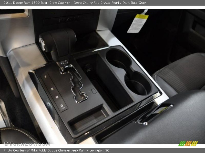 Deep Cherry Red Crystal Pearl / Dark Slate Gray 2011 Dodge Ram 1500 Sport Crew Cab 4x4