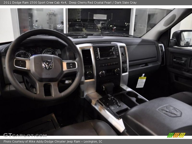 Deep Cherry Red Crystal Pearl / Dark Slate Gray 2011 Dodge Ram 1500 Sport Crew Cab 4x4