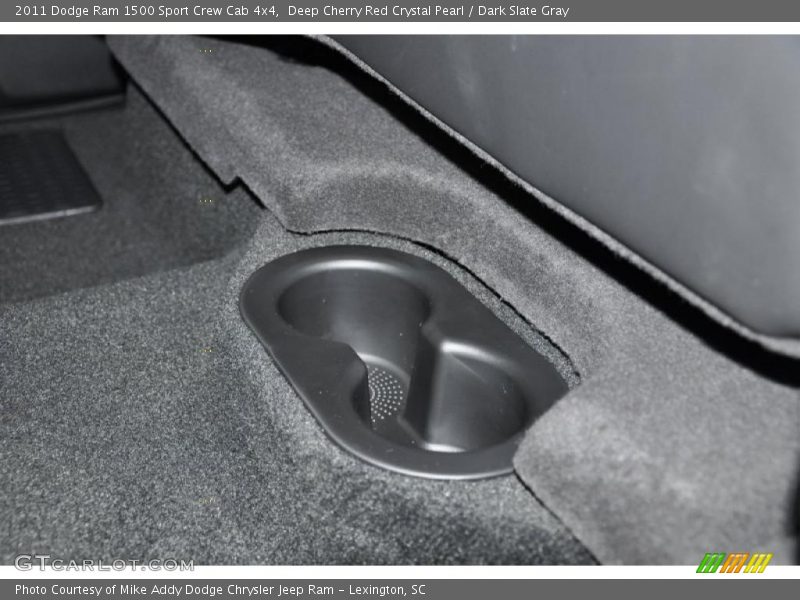 Deep Cherry Red Crystal Pearl / Dark Slate Gray 2011 Dodge Ram 1500 Sport Crew Cab 4x4