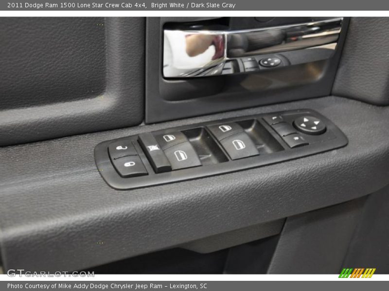 Bright White / Dark Slate Gray 2011 Dodge Ram 1500 Lone Star Crew Cab 4x4