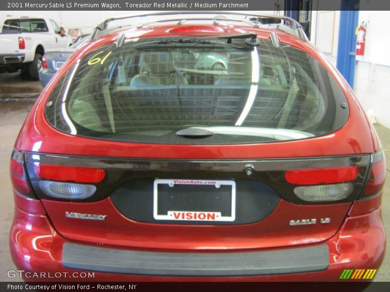 Toreador Red Metallic / Medium Parchment 2001 Mercury Sable LS Premium Wagon